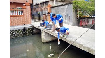 再向黑臭水體宣戰(zhàn)：博世科對賀州市城區(qū)主要河湖開展水體普查